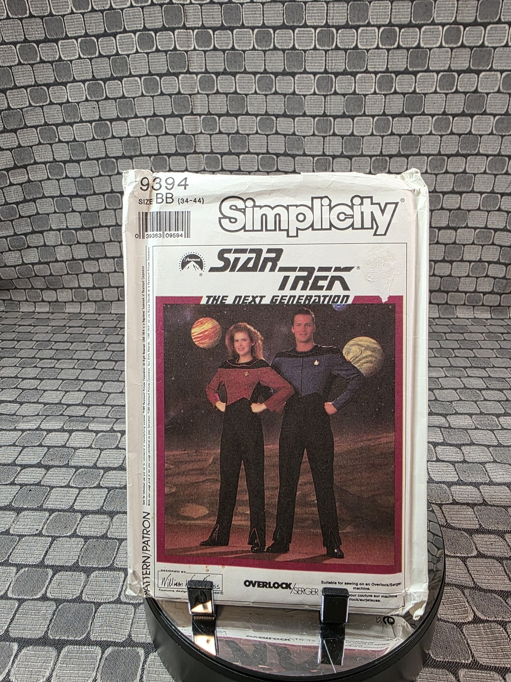 Simplicity 9394 William Ware Theiss Adult Star Trek Uniform Pattern